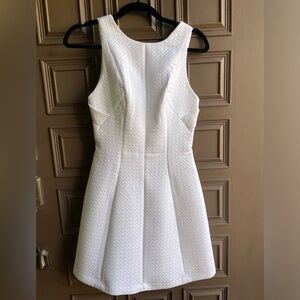 White cocktail dress